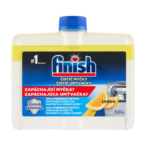 Очищувач для посудомийної машини Finish Лимон, 250 мл